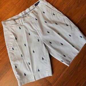 Polo Ralph Lauren Light Blue Patterned Chinos